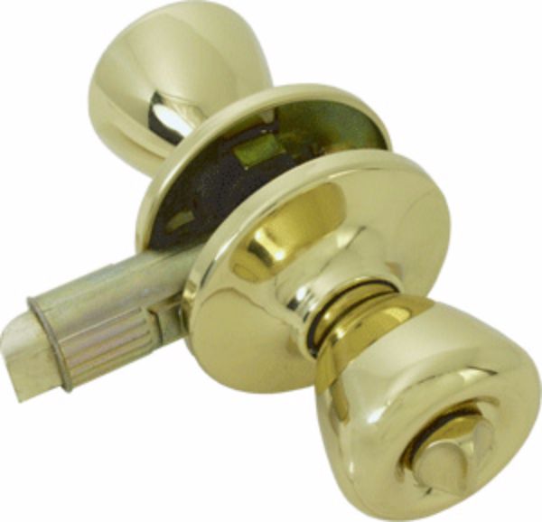 1290106 INTERIOR PRIVACY LOCK - POLISHED BRASS